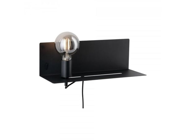 Paulmann 789.20, Ytmonterad, E27, IP20, Svart