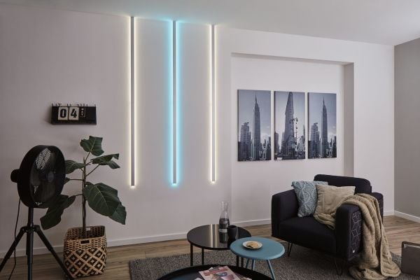 Paulmann 705.20, Profil, Aluminium, Aluminium, 1000 mm, 20 mm, 40 mm