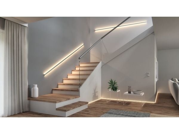 Paulmann 705.20, Profil, Aluminium, Aluminium, 1000 mm, 20 mm, 40 mm