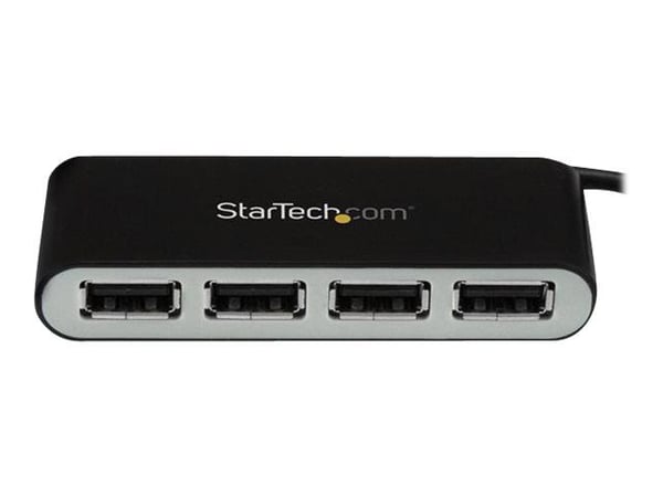 StarTech.com ST4200MINI2, USB 2.0, USB 2.0, 480 Mbit/s, Musta, Hopea, Muovi, Kiina