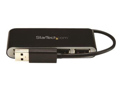 StarTech.com ST4200MINI2, USB 2.0, USB 2.0, 480 Mbit/s, Musta, Hopea, Muovi, Kiina