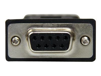 StarTech.com RS422 RS485 Serial DB9 -> Terminal Block Adapter, Musta