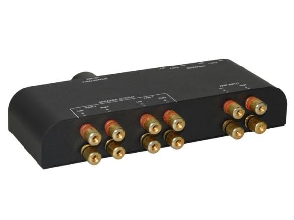 MicroConnect - Høyttalervelger / volumkontroll for høyttaler - 2way - svart