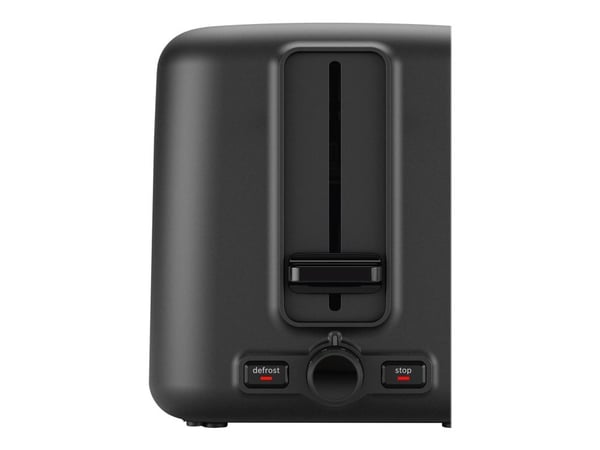 Bosch DesignLine TAT3P423 - Brødrister - 2 skive - 2 Spor - svart