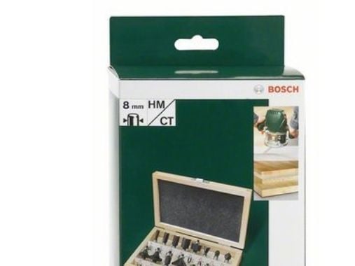 Bosch OVERFRÆSERSÆT HM Ø8MM 15 DELE PL
