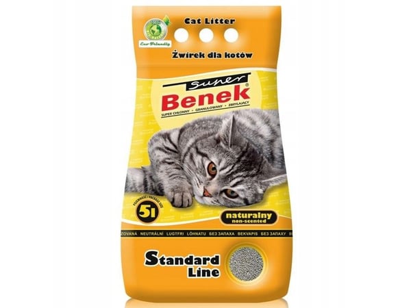 Certech Super Benek Standard Natural klumpande kattsand 5 l