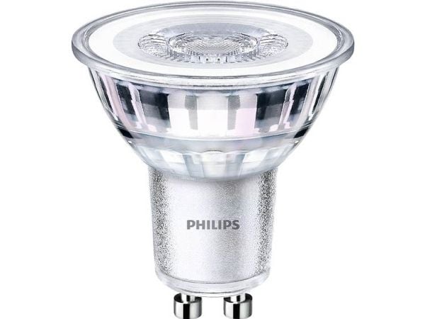 Philips Classic LEDspot - LED-pære for søkelys - GU10 - 3.5 W (ekvivalent 35 W) - klasse F - varmt hvitt lys - 2700 K