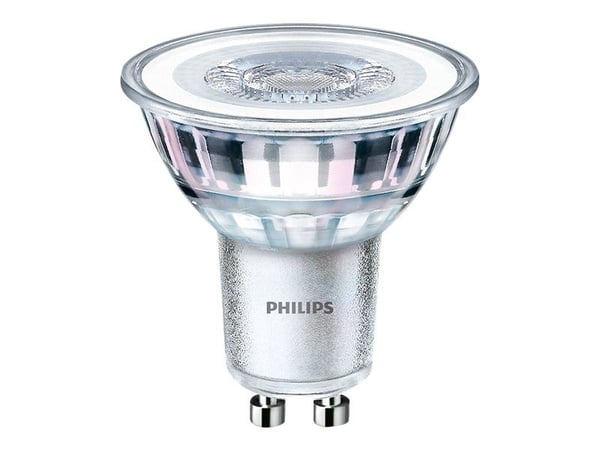 Philips Classic LEDspot - LED-pære for søkelys - GU10 - 3.5 W (ekvivalent 35 W) - klasse F - varmt hvitt lys - 2700 K