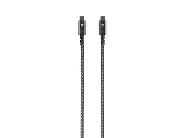 Xtorm CX2081, 2 m, USB C, USB C, USB 3.2 Gen 1 (3.1 Gen 1), 5 Gbit/sek, Sort