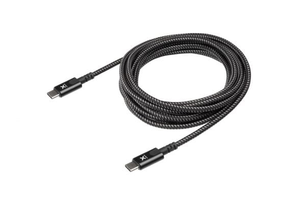 Xtorm CX2081, 2 m, USB C, USB C, USB 3.2 Gen 1 (3.1 Gen 1), 5 Gbit/sek, Sort