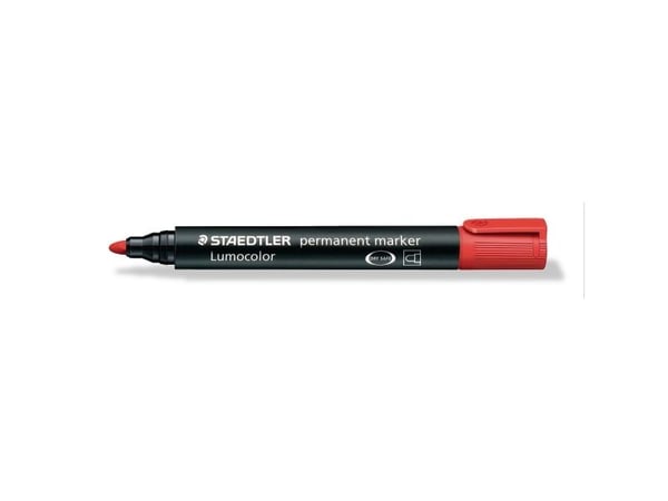 Staedtler 352-2, Punainen, Polypropeeni (PP), 2 mm, 1 kpl