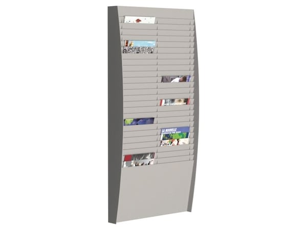 PAPERFLOW veggsorteringsbrett V 50F A4V2X25.02 DIN A4 grå ( A4V2X25.02 )