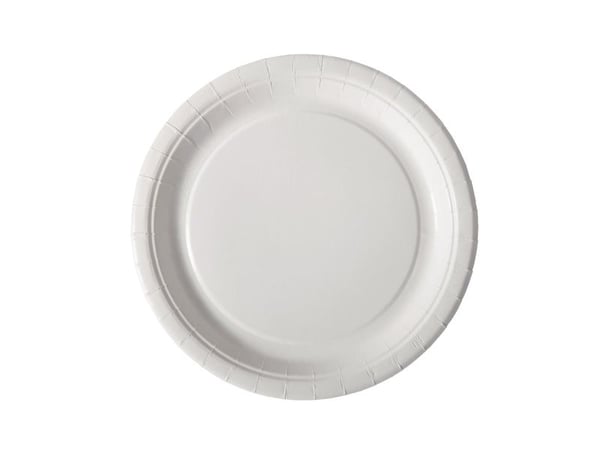 Tallerkener, BioPak, coatet pap, Ø 22 cm, pakke a 100 stk