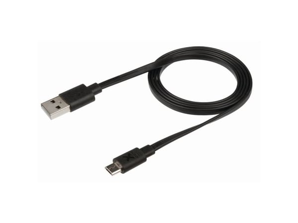 Xtorm CF011, 1 m, USB A, Micro-USB B, USB 2.0, 0,48 Gbit/s, musta