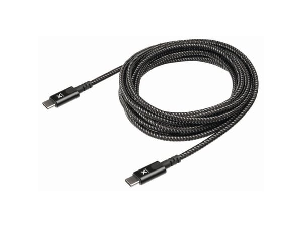 Xtorm CX2081, 2 m, USB C, USB C, USB 3.2 Gen 1 (3.1 Gen 1), 5 Gbit/sek, Sort