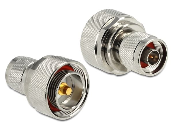Delock - RF-adapter - 7/16 DIN hann til N-kontakt hann