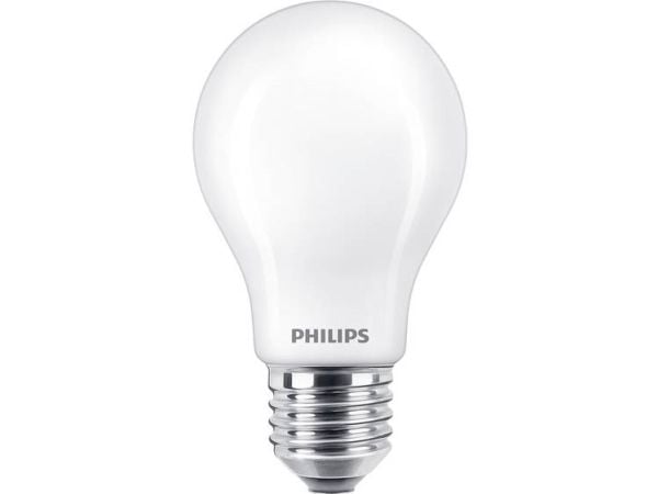 Philips LED - LED-lyspære - E27 - 4.5 W (ekvivalent 40 W) - klasse A++ - varmt hvitt lys - 2700 K - sandblåst