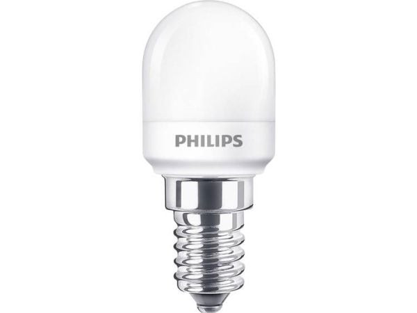 Philips - LED-lyspære - form: T25 - mattslipt finish - E14 - 0.9 W (ekvivalent 7 W) - klasse G - varmt hvitt lys - 2700 K