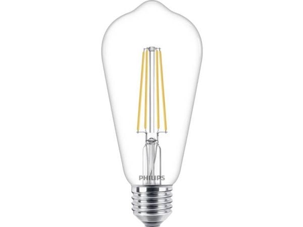 Philips Lamppu, 4,3 W, 40 W, E27, 470 lm, 15000 h, Lämmin valkoinen