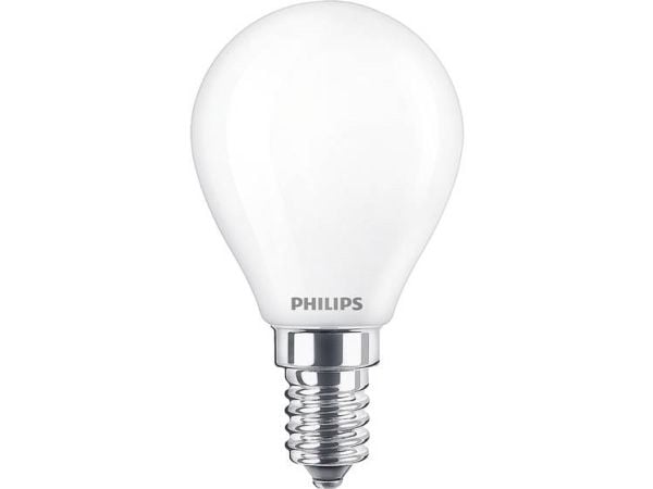 Philips LED - LED-lyspære - mattslipt finish - E14 - 2.2 W (ekvivalent 25 W) - klasse A++ - varmt hvitt lys - 2700 K