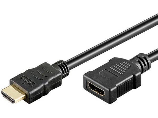 Techly ICOC-HDMI-4-EXT075, 7,5 m, HDMI typ A (standard), HDMI typ A (standard), 3D, 10 Gbit/sek, svart