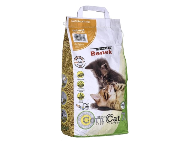 Kattströ Super Benek Corn Cat 7 l