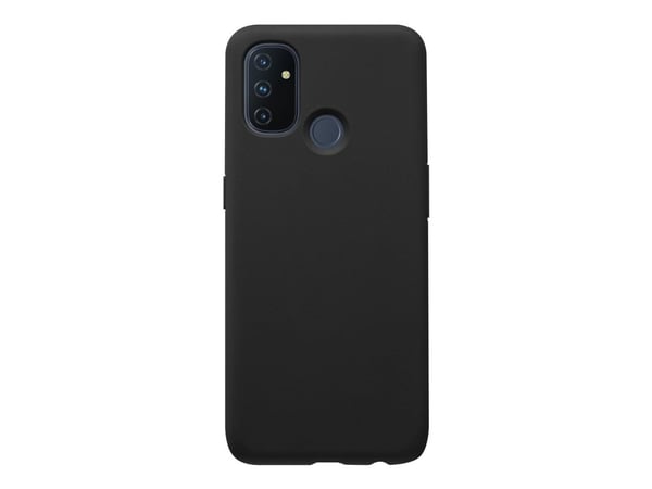 OnePlus Bumper - Baksidedeksel for mobiltelefon - polykarbonat, termoplast-polyuretan (TPU) - svart - for OnePlus Nord N100
