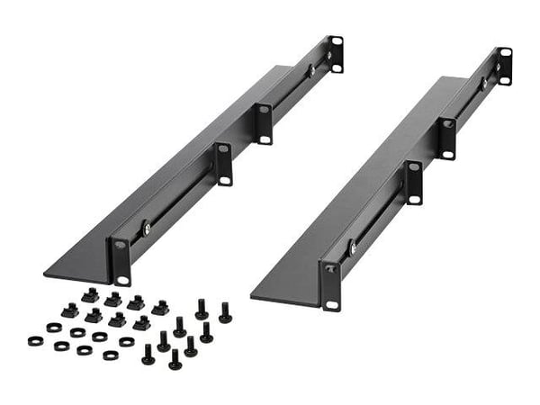 Startech 1U 19 inch Server Rack Rails, 24-36 inch Adjustable Depth, Universal 4 Post Rack Mount Rails, Network Equipment/Server/UPS Mounting Rail K...