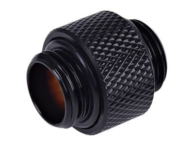 Alphacool HF double nipple G1/4 outer thread to G1/4 outer thread - Anslutningsadapter för vätskekylningssystem - svart