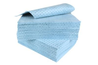 oilonly blå kraftig absorberande matta 40x50 cm, absorberar upp till 120 L – 100 st/förpackning