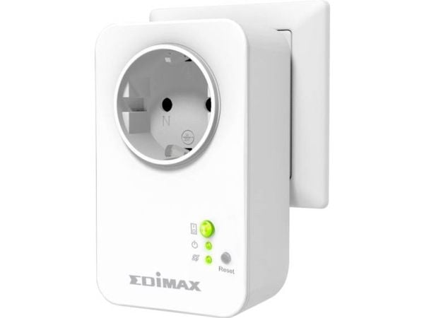 Edimax SP-2101W V3, Trådløs, Wi-Fi, 2400 MHz, 802.11b,802.11g,Wi-Fi 4 (802.11n), Innendørs, Hvit