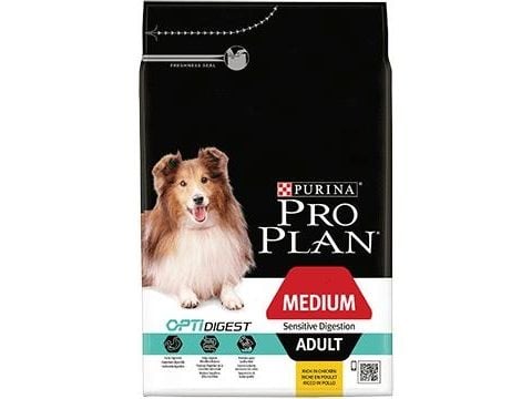 Purina Medium Adult Sensitive Digestion with OPTIDIGEST, Vuxen, Maxi (26 - 44 kg), Lamm, 14 kg