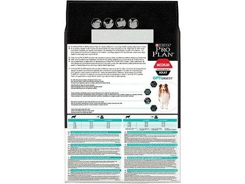Purina Medium Adult Sensitive Digestion with OPTIDIGEST, Vuxen, Maxi (26 - 44 kg), Lamm, 14 kg