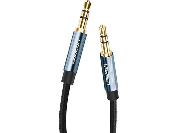 Ugreen 10687, 3.5mm, Hankjønn, 3.5mm, Hankjønn, 2 m, Blå