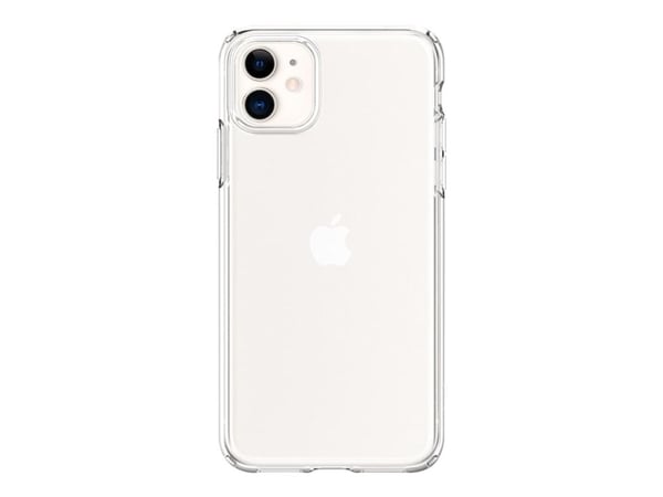 Spigen Liquid Crystal - Baksidedeksel for mobiltelefon - termoplast-polyuretan (TPU) - krystallklar - for Apple iPhone 11