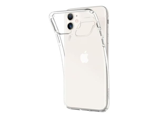 Spigen Liquid Crystal - Baksidedeksel for mobiltelefon - termoplast-polyuretan (TPU) - krystallklar - for Apple iPhone 11