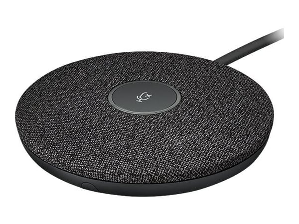 Logitech Rally Mic Pod - Mikrofon - hvit - Skype Certified, Zoom Certified, Cisco Webex Certified - for Rally Bar, Plus; Room Solution Large