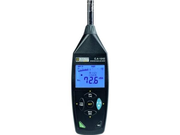 Chauvin Arnoux Lydnivå-måleapparat Datalogger C.A 1310 30 - 130 dB 20 Hz - 8 kHz