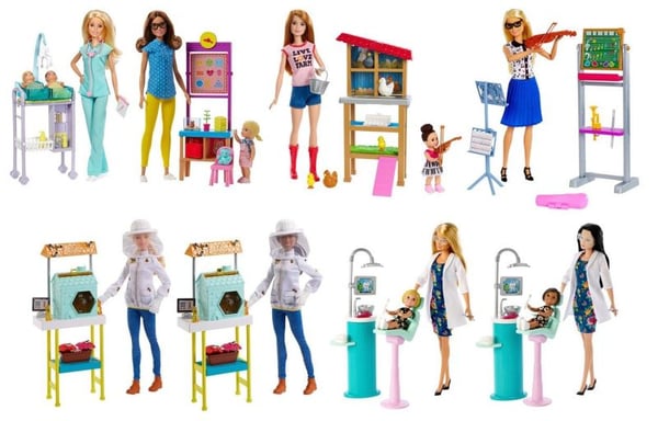 Barbie Career Playset (1 pcs) - Assorted