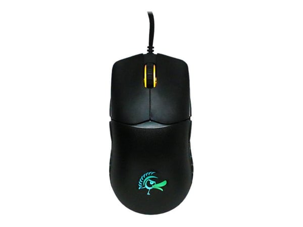 Ducky Feather - Mus - høyre- og venstrehåndet - optisk - kablet - USB 2.0