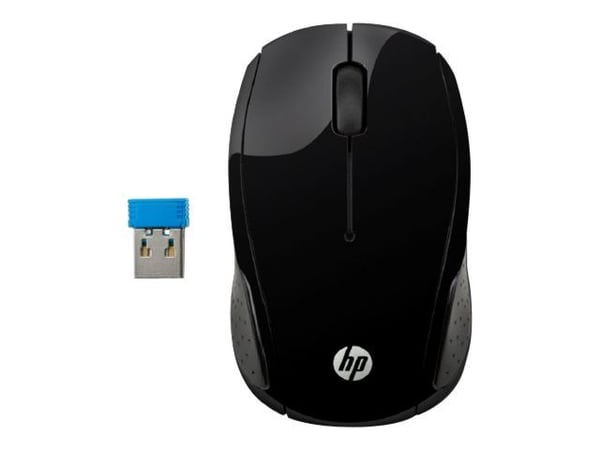 HP 220 - Hiiri - oikea- ja vasenkätinen - optinen - langaton - 2,4 GHz - langaton vastaanotin (USB) - OMEN by HP kannettavaan tietokoneeseen 16; Vi...