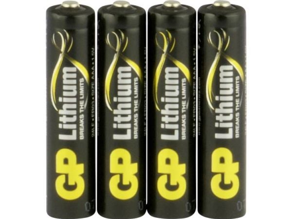 GP Primary Lithium 24LF - Batteri 4 x AA-type - Li-FeS2