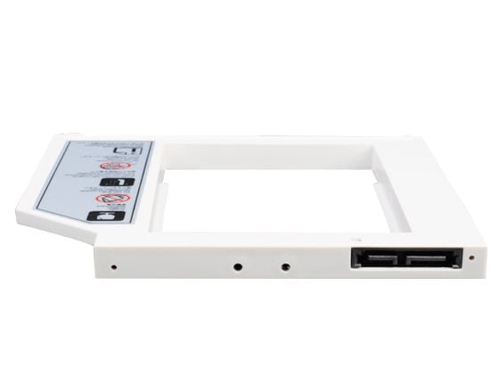 Silverstone TS08, Valkoinen, 6,35 cm (2.5"), SATA