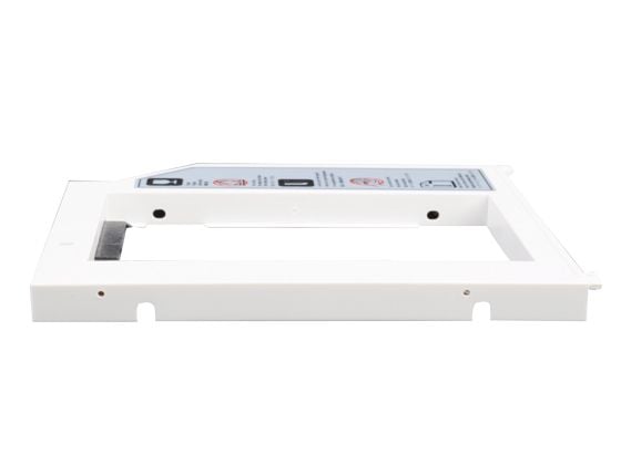 Silverstone TS08, Valkoinen, 6,35 cm (2.5"), SATA