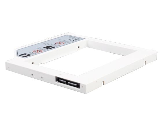 Silverstone TS08, Valkoinen, 6,35 cm (2.5"), SATA