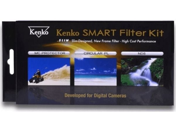 Kenko Smart - Filtersett - circular polarizer / neutral density / protection - 77 mm