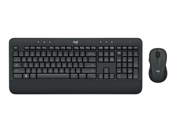 Logitech MK545 Advanced - Tastatur- og mussett - trådløs - 2.4 GHz - QWERTY - US International