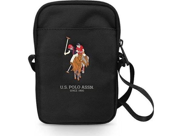 US Polo Håndveske USPBPUGFLBK svart / svart US Polo Håndveske USPBPUGFLBK svart / svart