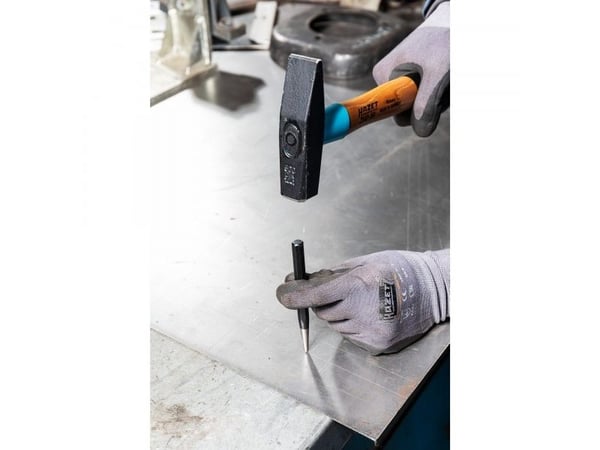 HAZET 750/6, Meiselsett, Flat meisel, Metall, 561 g, Tyskland
