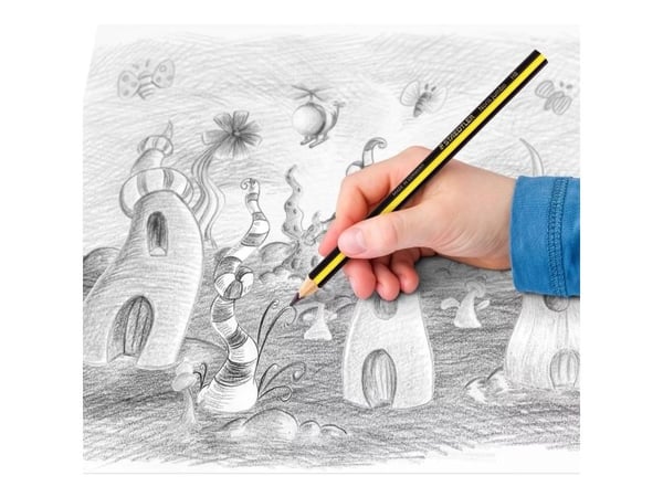 STAEDTLER Noris Club Jumbo - Blyant - HB - 4 mm (en pakke 2)